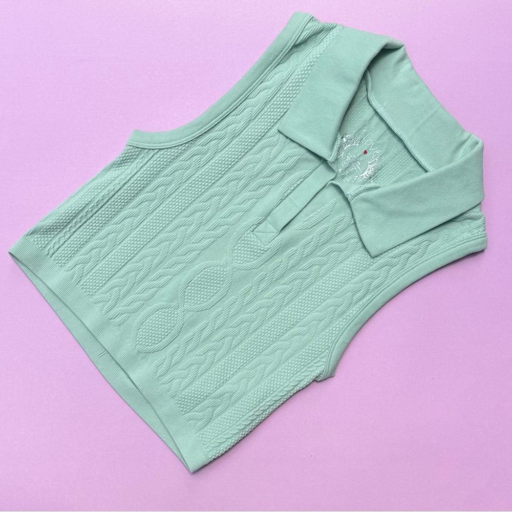 Cropped Vest Shirt